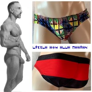 Little Boy Blue Swim Briefs Small Gently worn Lined front